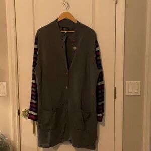 Vintage 90s Bob Mackie Slouchy Long Cardigan WOW!